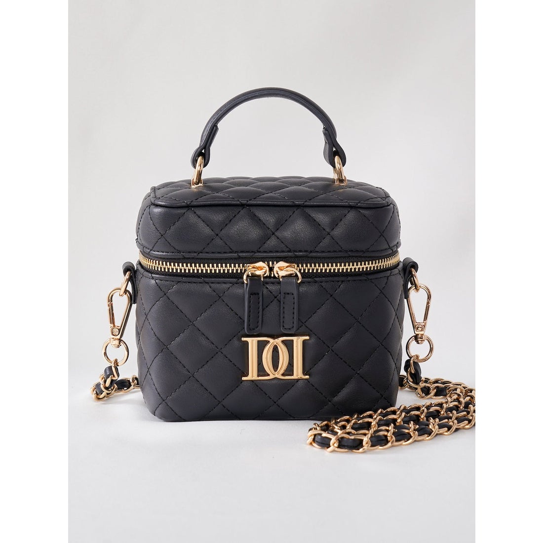 ダーリッチ Darich 【ゴールドパーツ】キルティングスクエアミニバッグ