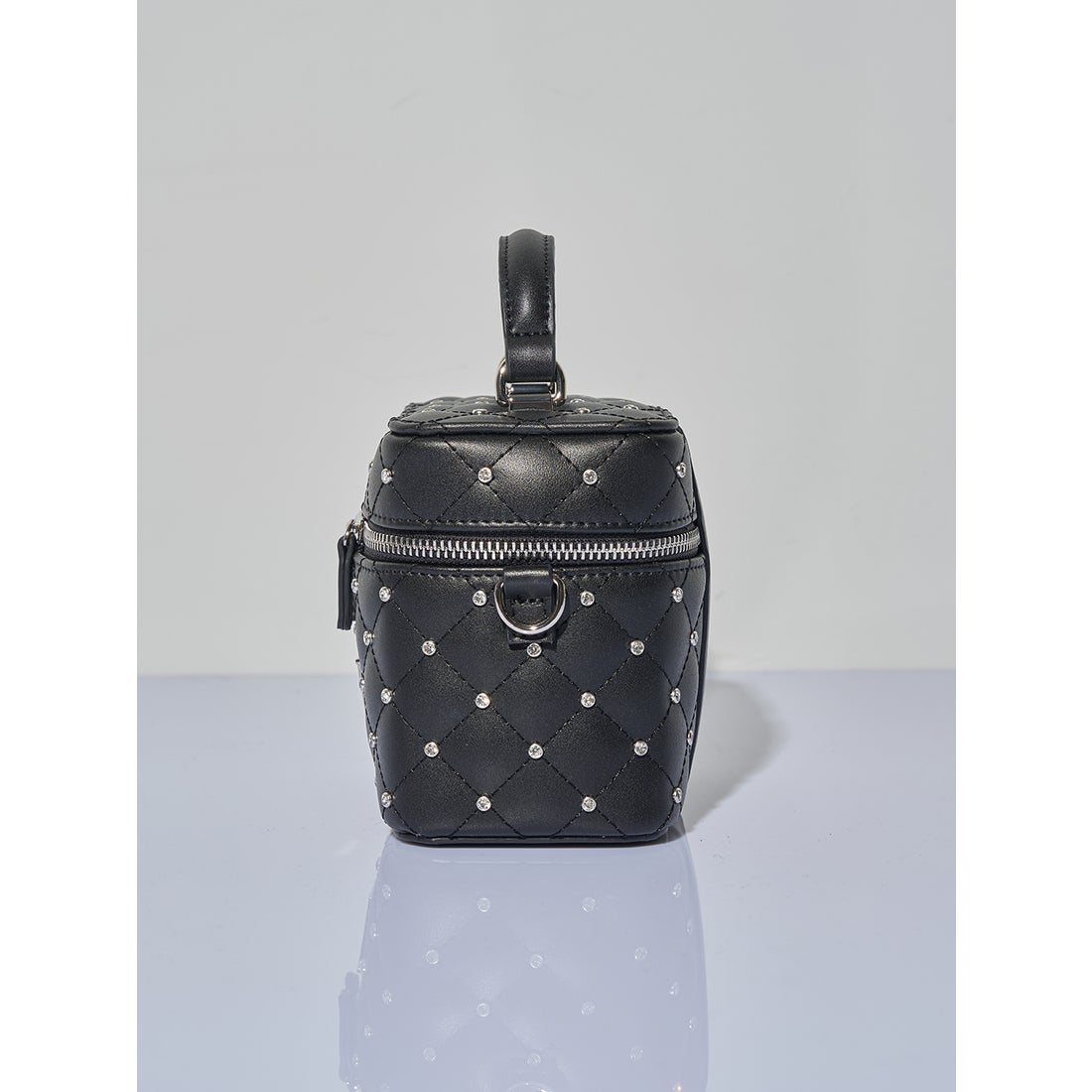 ダーリッチ Darich キルティングビジュースクエアミニバッグ