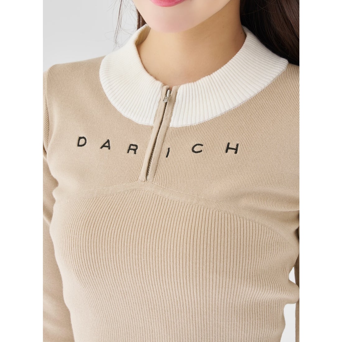 ダーリッチ Darich DARICHニットセットアップ （ベージュ） -靴