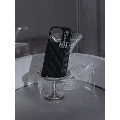 ダーリッチ Darich キルティングミラーDDチャームiPhoneケース