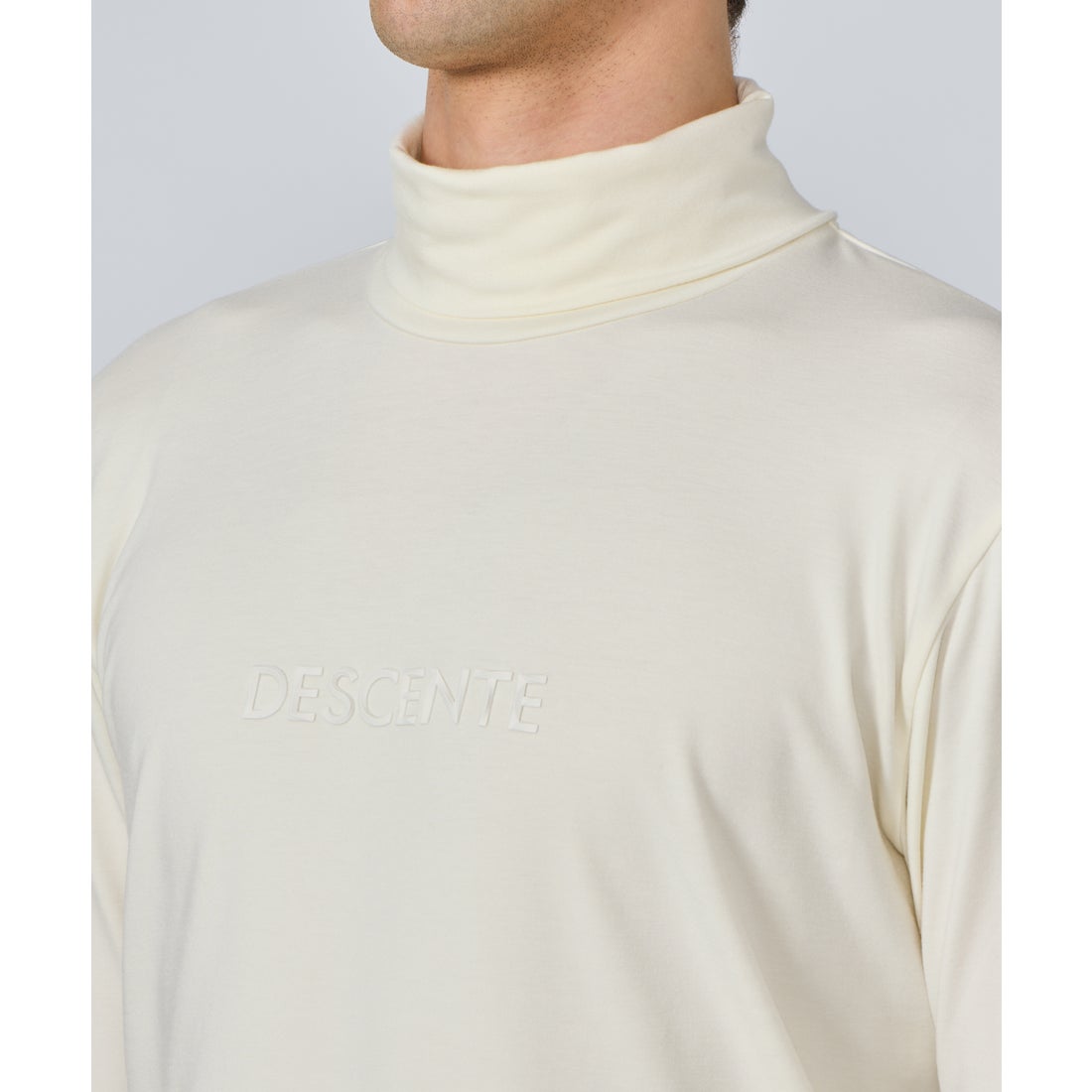 デサントゴルフ DESCENTE ゴルフ ベア天竺裏起毛タートルネック長袖