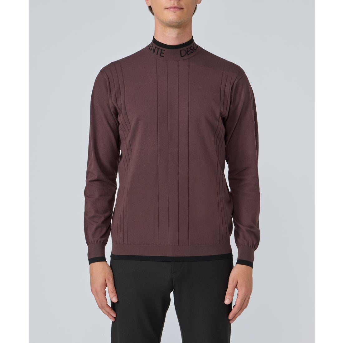 デサントゴルフ DESCENTE ゴルフ レーヨン混モックネックセーター