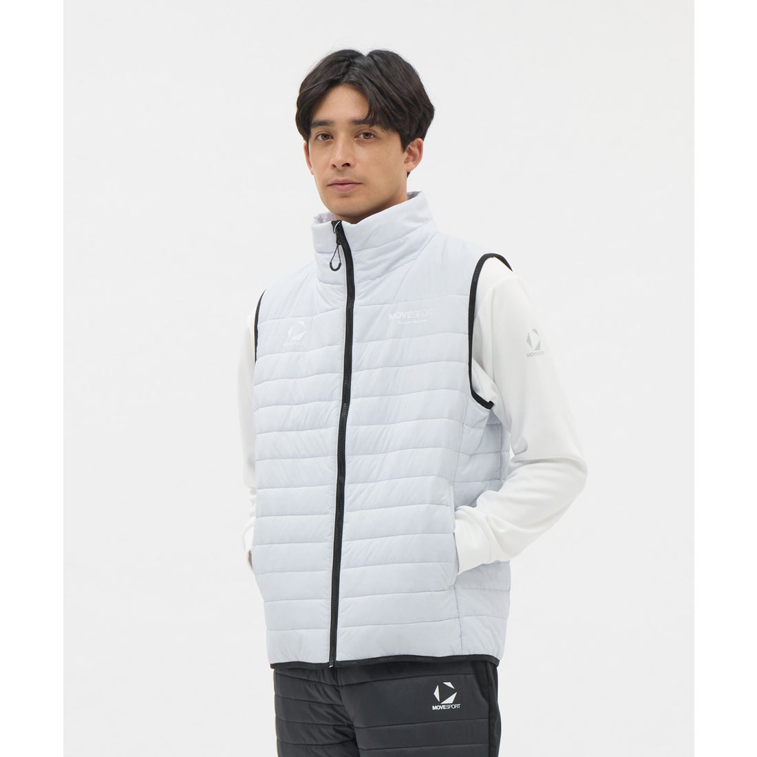 デサント スキー中綿ベスト メンズM デサント スキー中綿ベスト メンズ