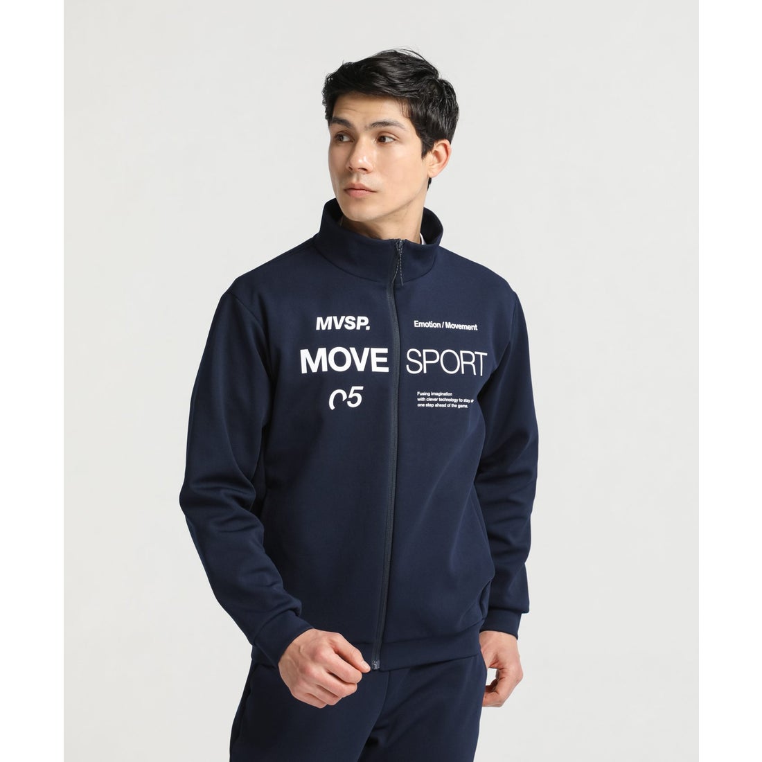 MoveSport S.F.TECH オーセンティックロゴ スタンドカラージャケット