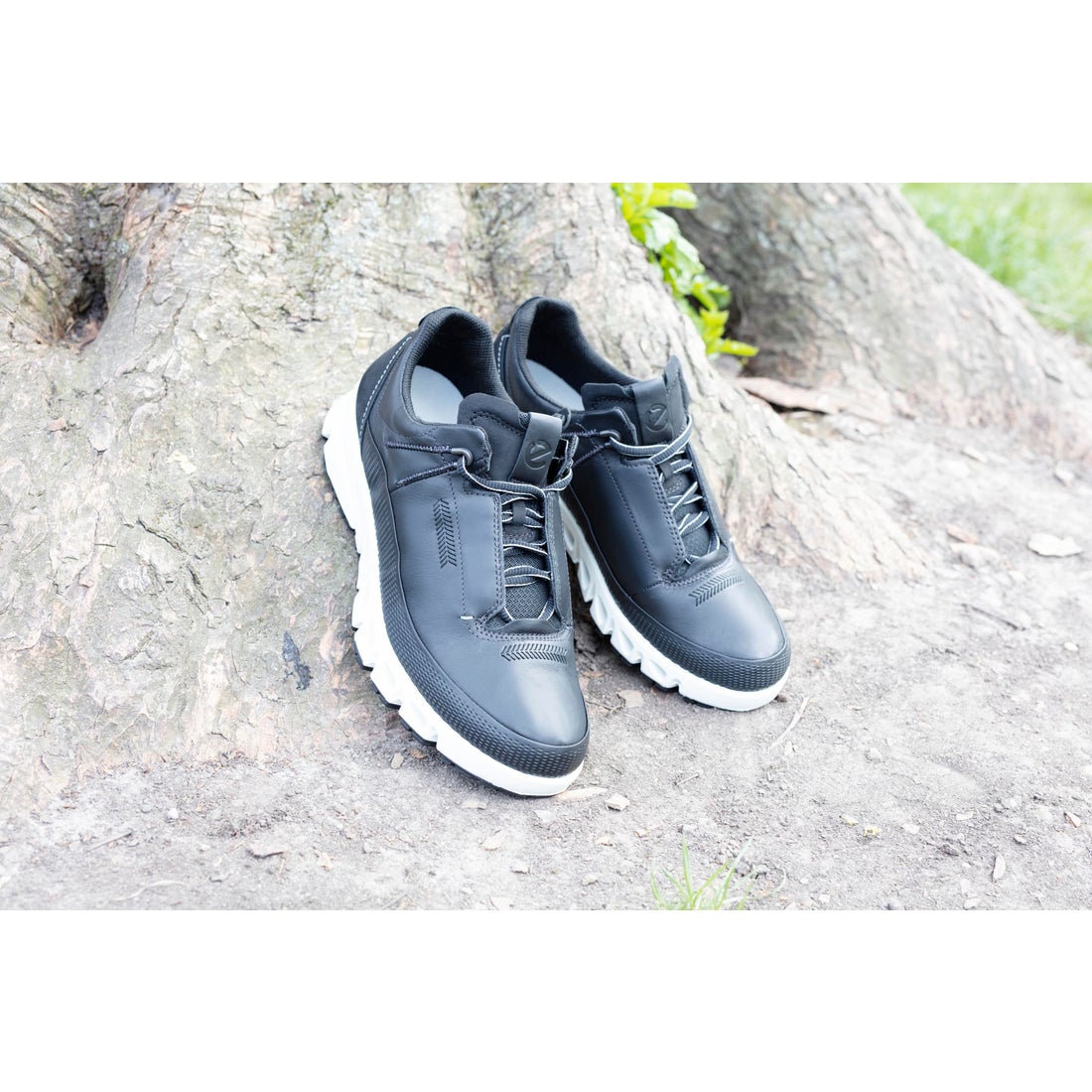 ECCO 全天候型 歩きやすい MULTI-VENT M メンズ 本革 レースアップ