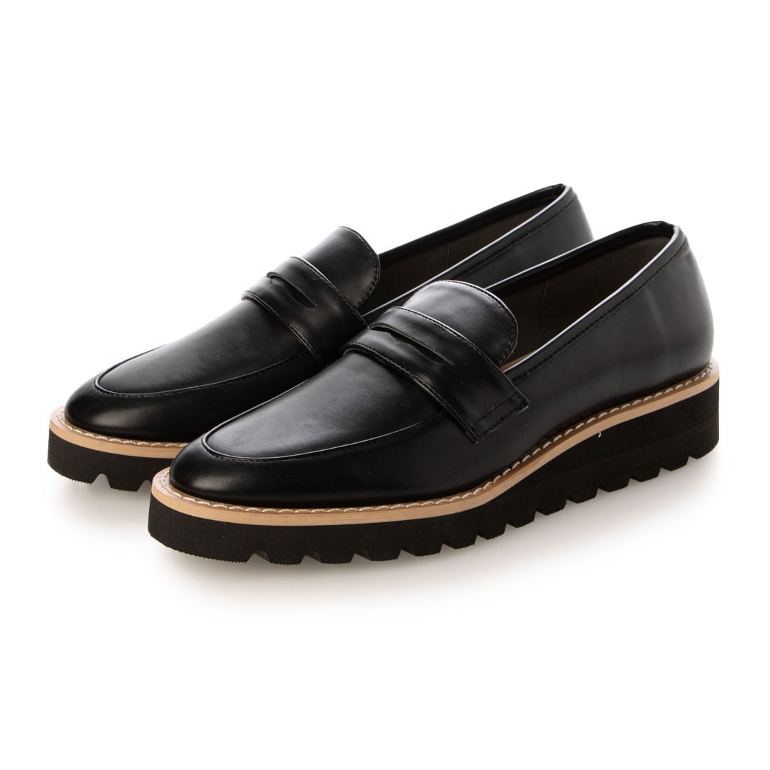 EVOL/イーボル】 コバコインローファー IT9857 （ブラック） -【公式