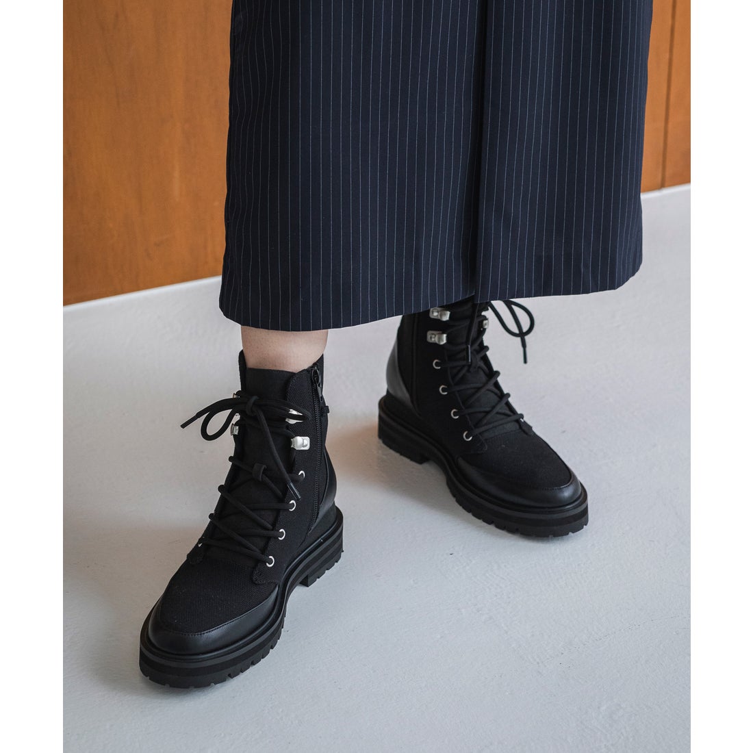 EVOL/イーボル】 EVOL×Yukko コラボハイカットスニーカー AX30503