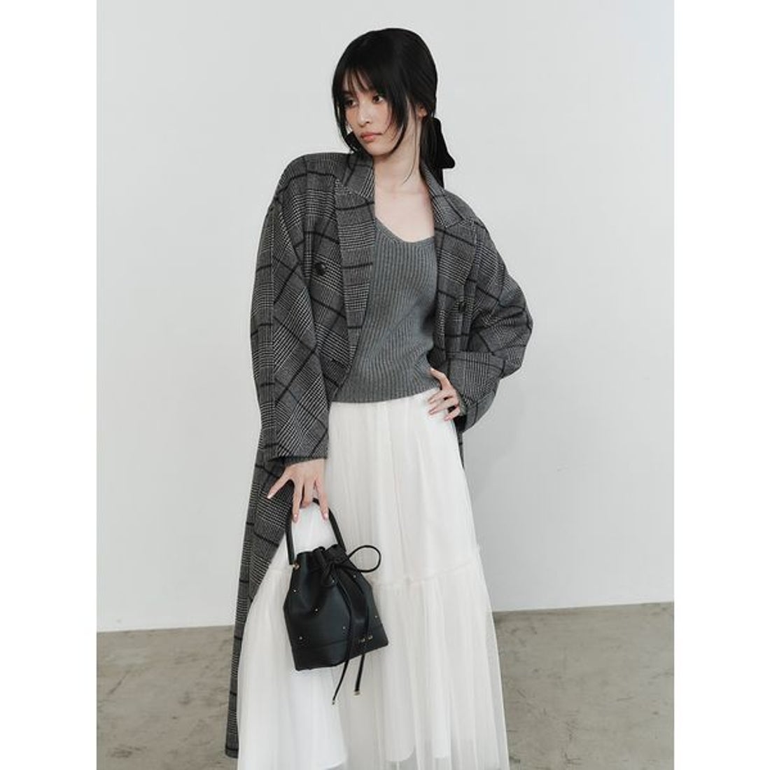 フレイ アイディー FRAY I.D ウールリバーダブルブレストチェスター