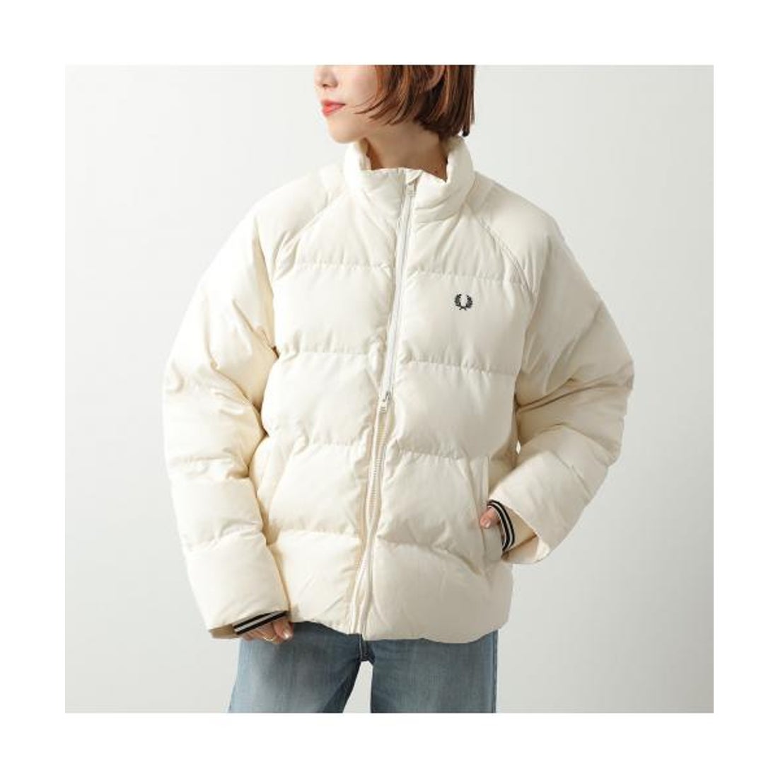 フレッドペリー FRED PERRY FRED PERRY 中綿ジャケット J1118 ナイロン