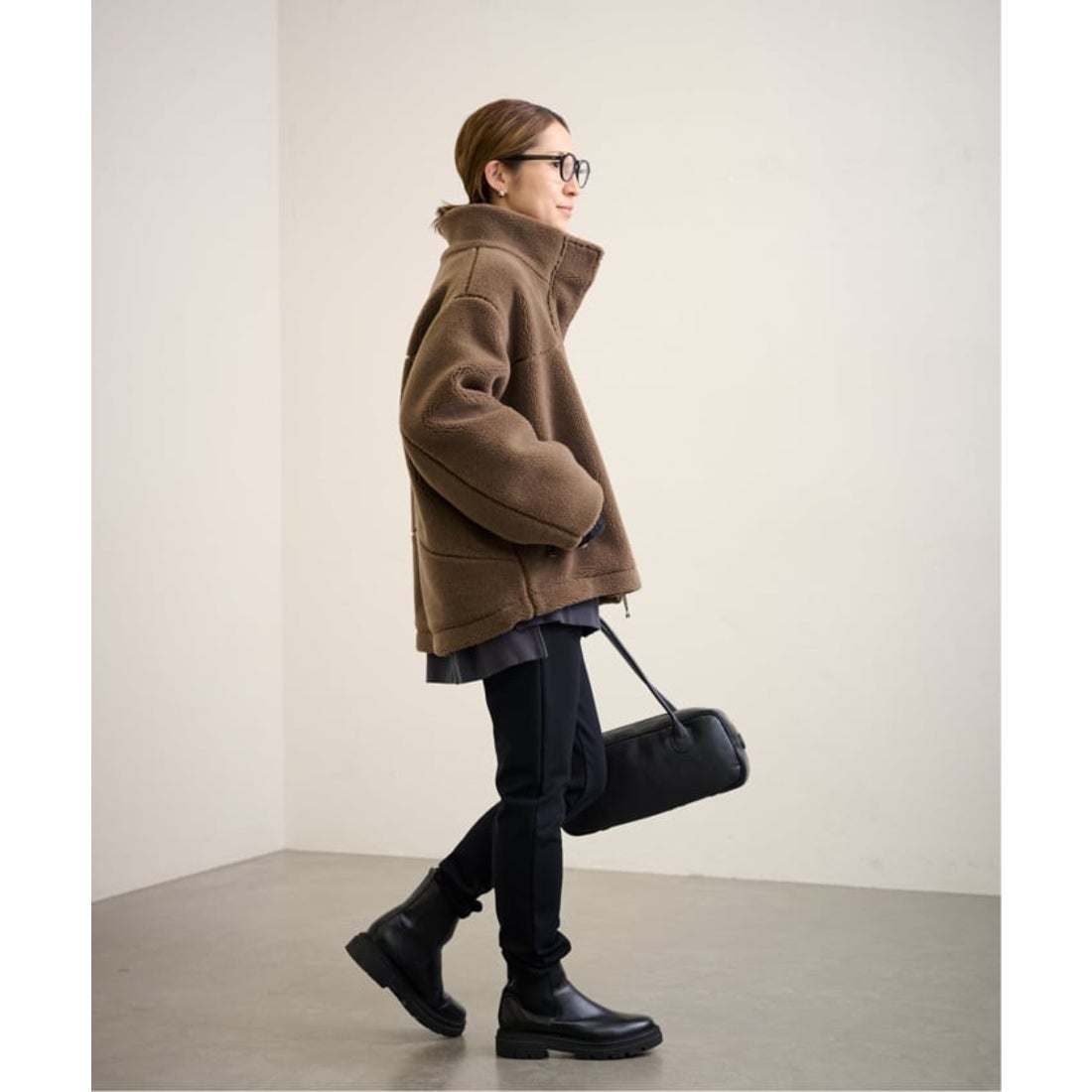 フレームワーク FRAMeWORK ≪追加予約≫ウールボアスタンドブルゾン