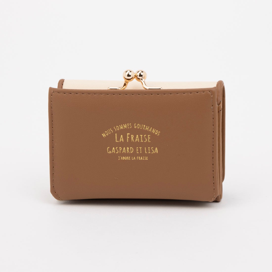 リサトガスパール Gaspard et Lisa リサとガスパール イチゴ柄 がま口