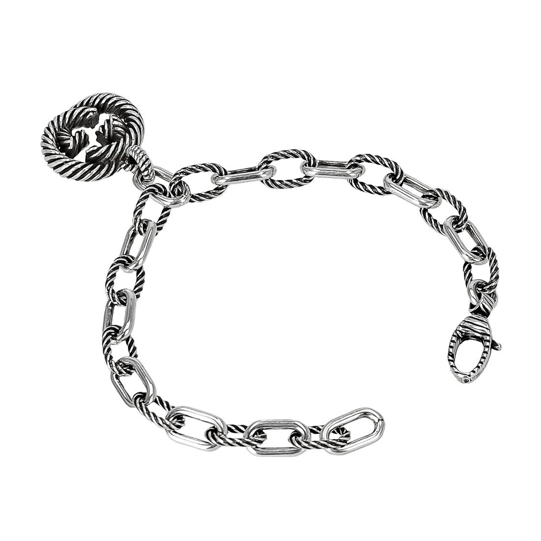 グッチ GUCCI 607158-J8400 ブレスレット メンズ （シルバー