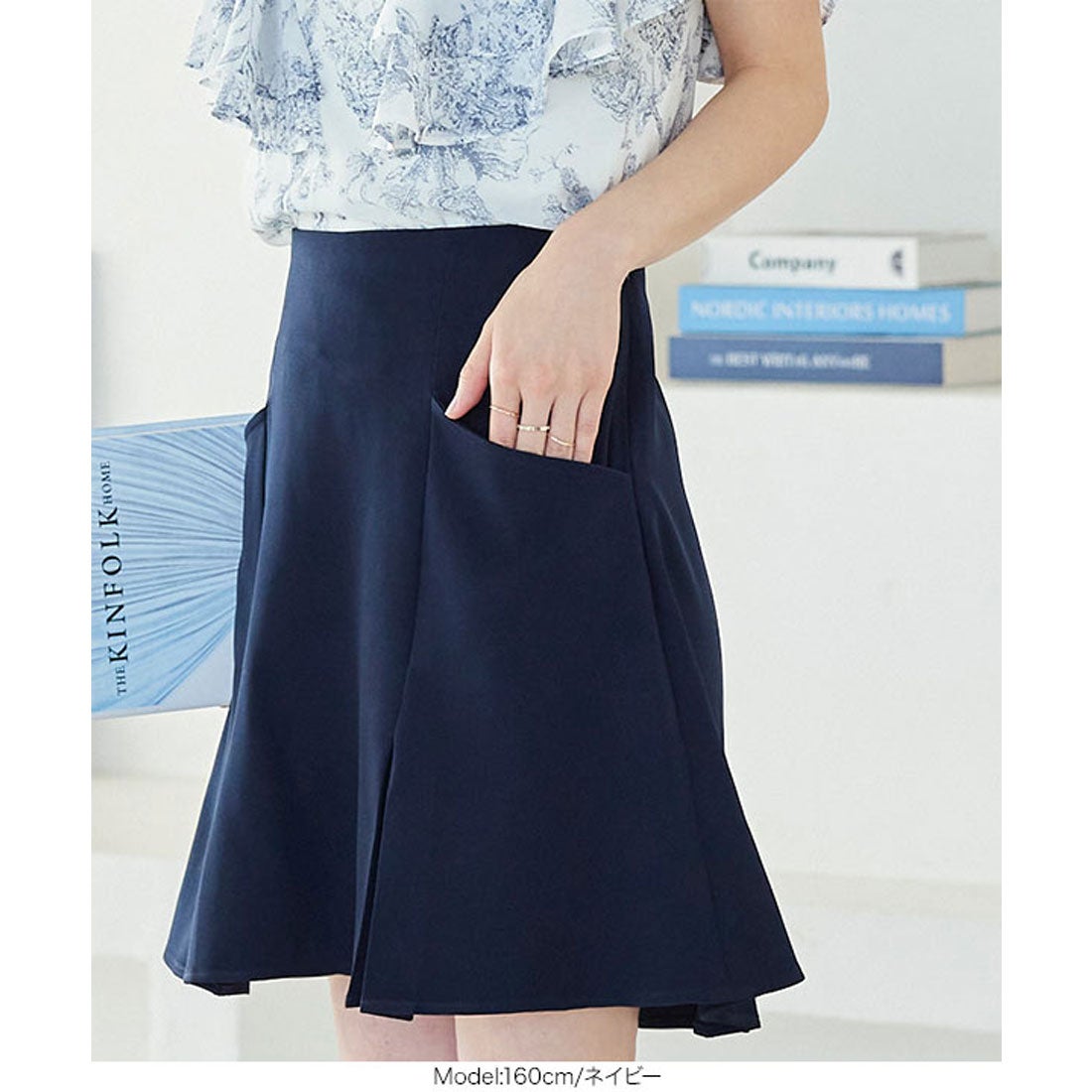 コウベレタス KOBE LETTUCE ボックスプリーツパンツ裏地ミニスカート