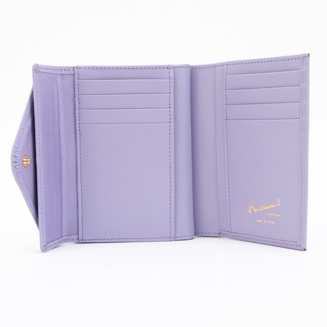 キタムラケイツウ キタムラK2 KitamuraK2 牛革口金二つ折り財布 Dー21