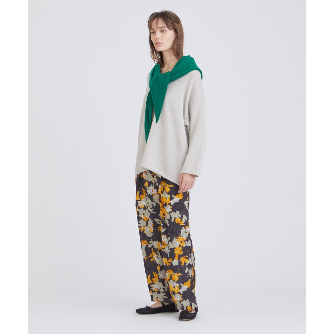 ハウスオブロータス HOUSE OF LOTUS カシミヤトライアングルストール