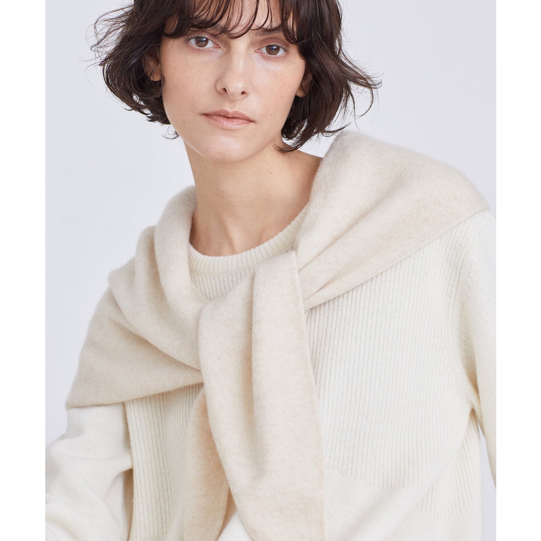 ハウスオブロータス HOUSE OF LOTUS カシミヤトライアングルストール