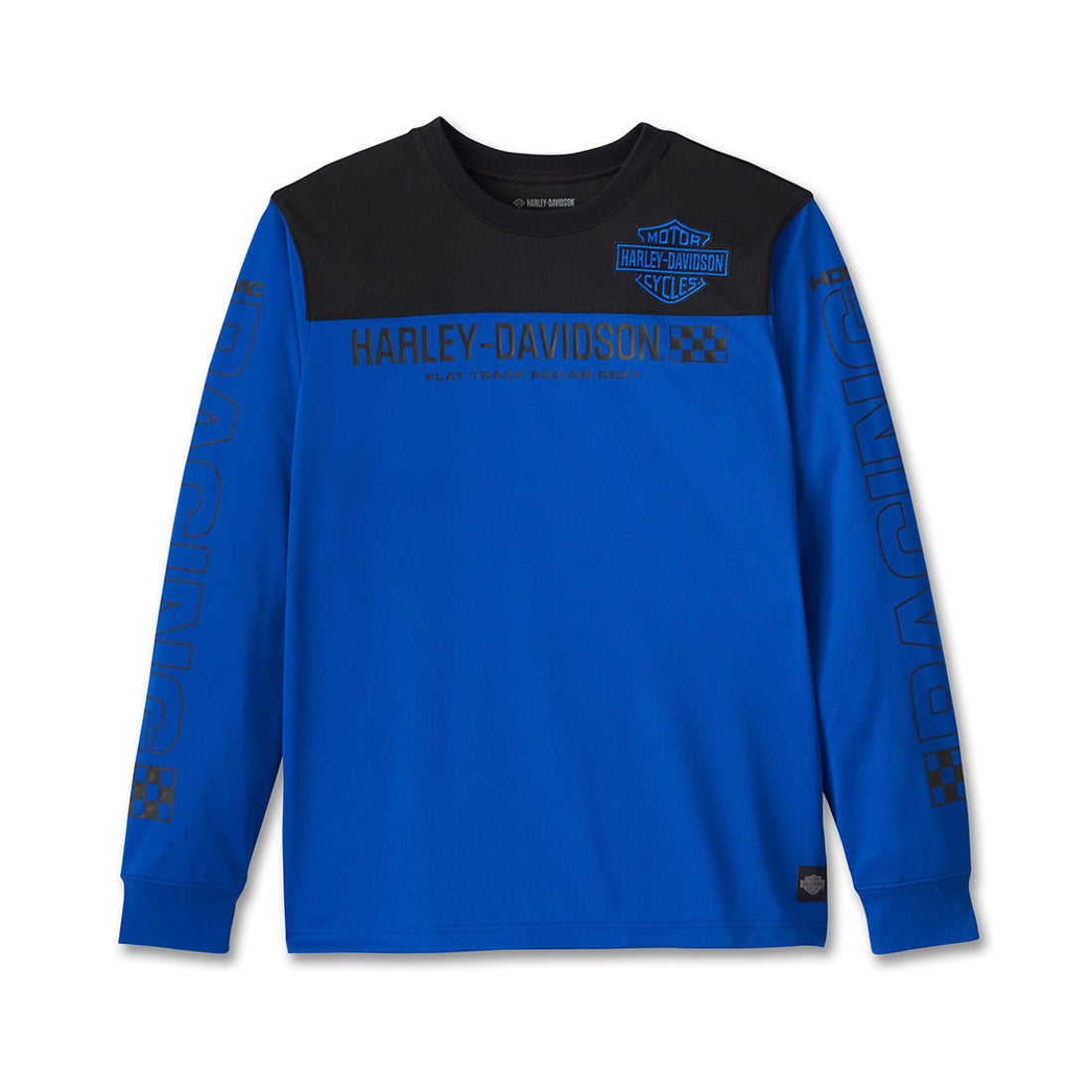 ブルーブレイズロングスリーブレーシングジャージー -ハーレー