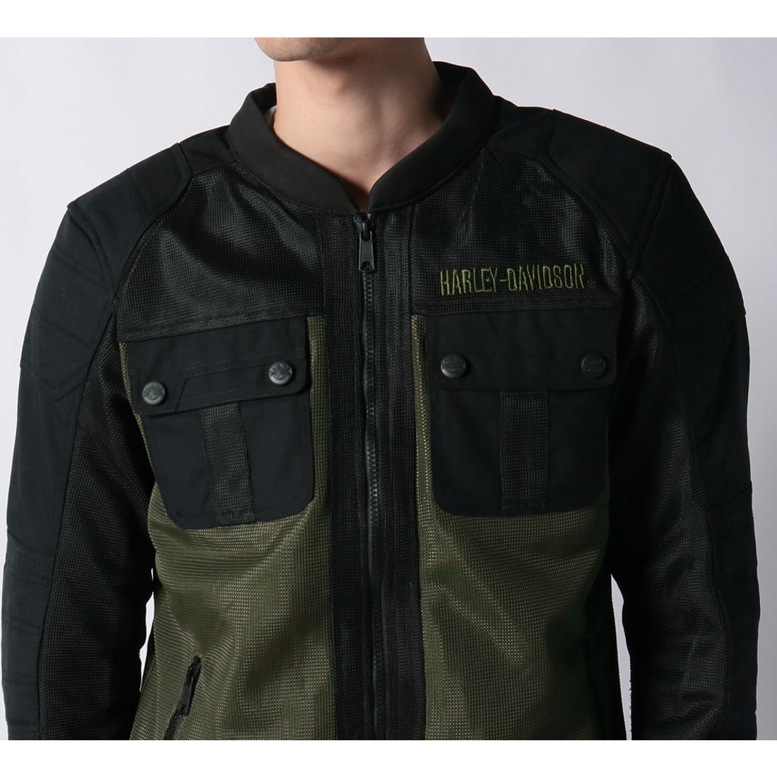 ゼファーメッシュジャケット（ファスナーで広げることができるライナー