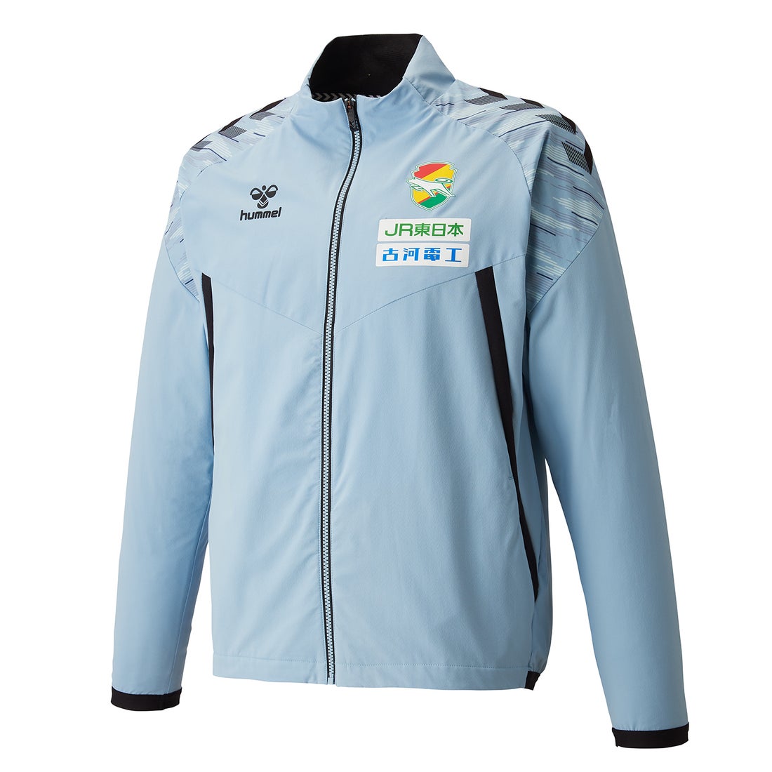 hummel ジェフユナイテッド千葉 2023 PRO ウーブンジャケット(ブルー