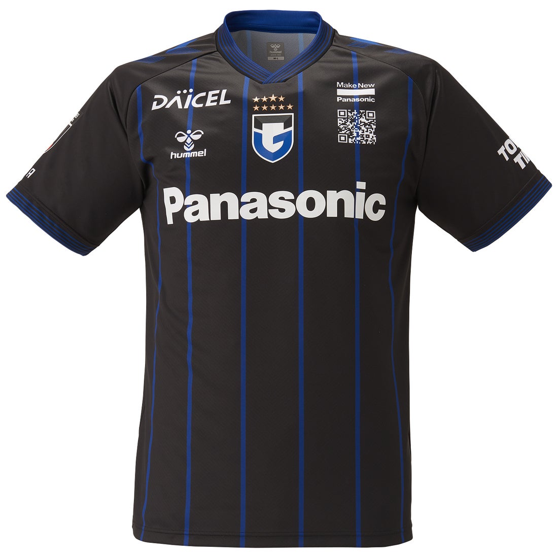 hummel ガンバ大阪 2024 ユニフォーム ホーム 半袖 レプリカ