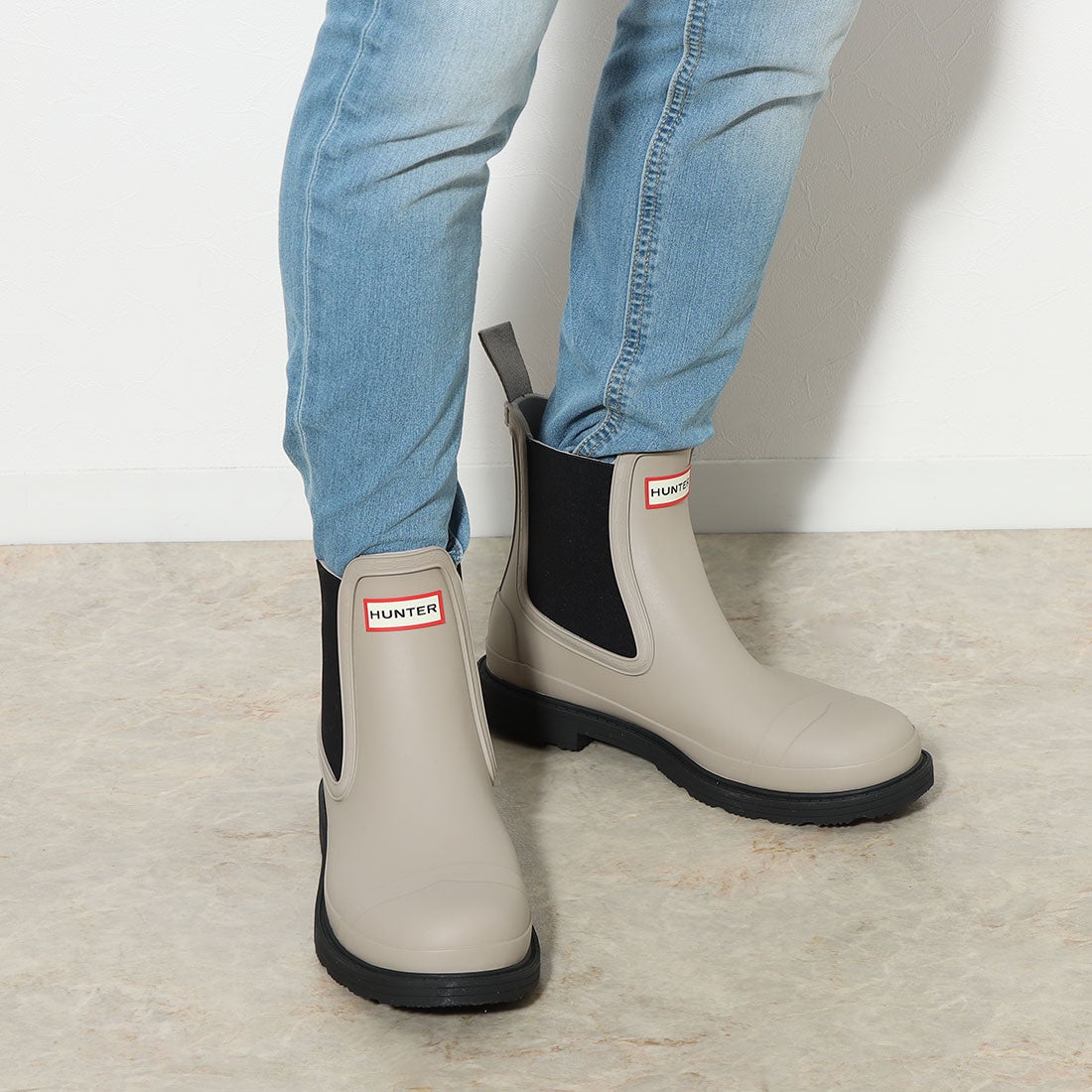 ハンター HUNTER 【メンズ】コマンドチェルシーブーツ （DARK OLIVE