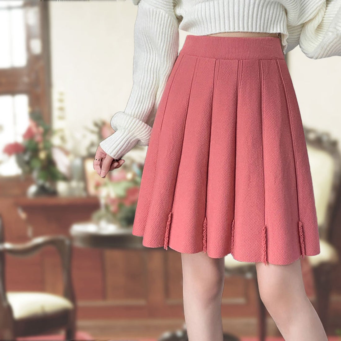 アイカ ica スカート ニットスカート ミニスカート ショートスカート