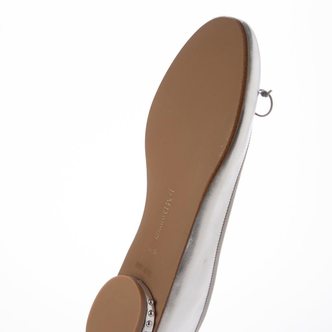 ジェイアンドエムデヴィッドソン J&M DAVIDSON スタッズヒールバレエ