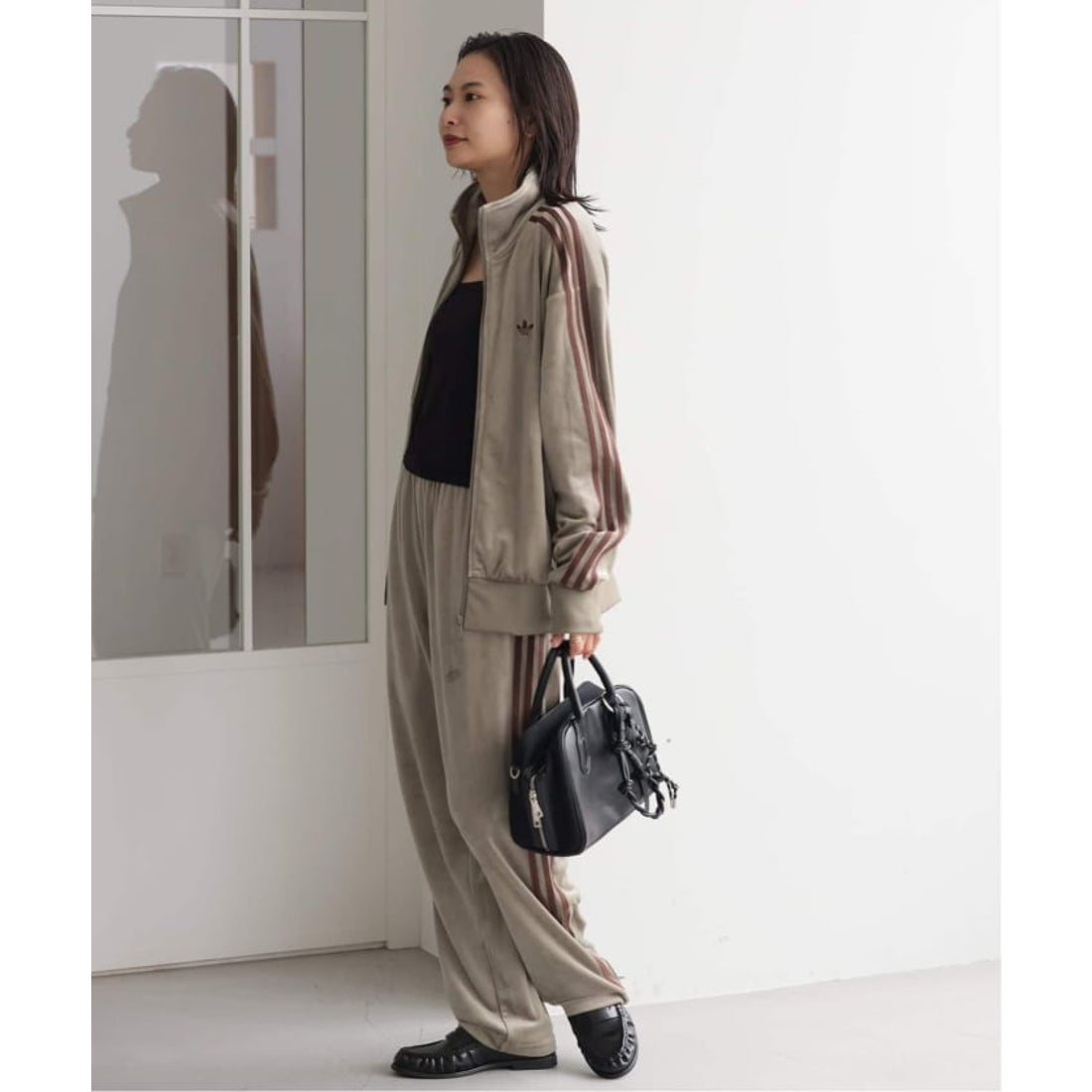 新品2XL⭐️adidas × ジャーナルスタンダード ベロア トラックトップ