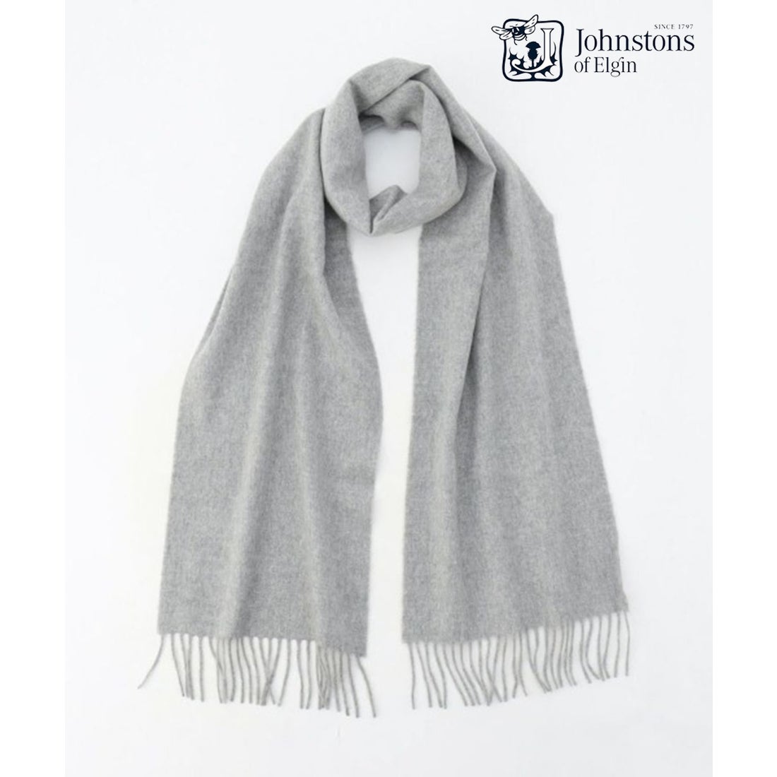 JOHNSTONS 【Johnstons / ジョンストンズ】カシミヤ100% マフラー