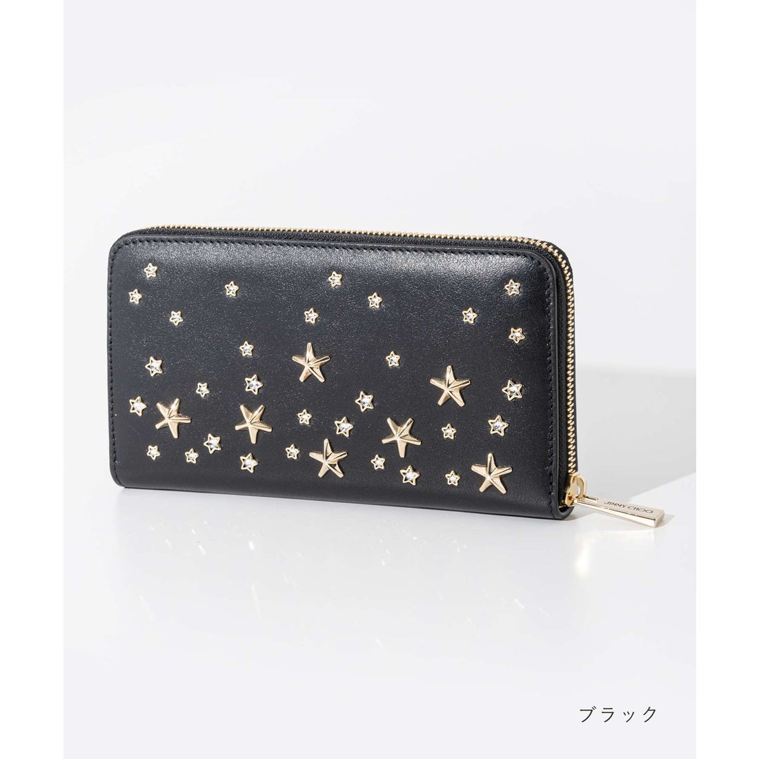 ジミー チュー JIMMY CHOO PIPPA CZN 長財布 メンズ 財布 レザー