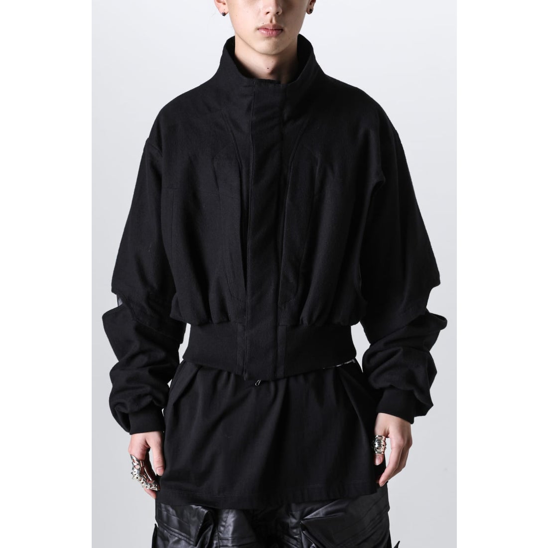 ユリウス JULIUS Shell Jacket （Black） - ファッション通販 MAGASEEK