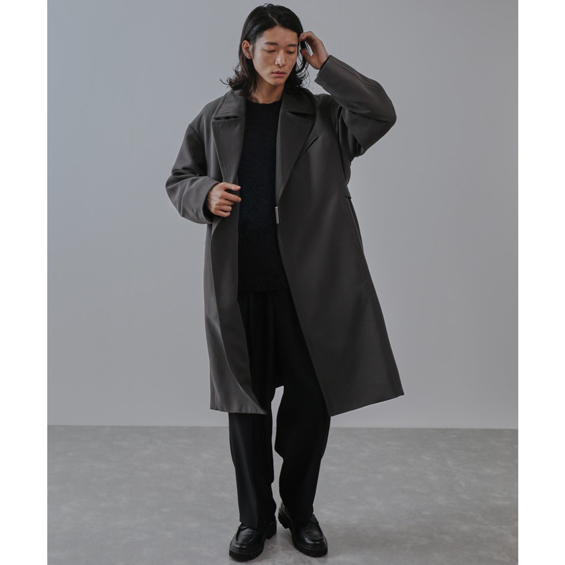 ジュンレッド JUNRed タイロッケンコート （グレー（07