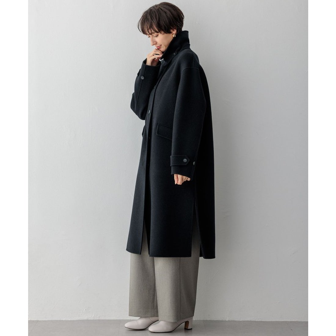 ニジュウサンク チイサイサイズ 23区 S MANTECOPureリバー ロング