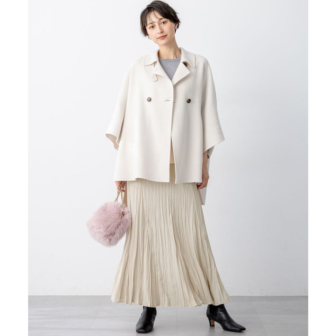 ニジュウサンク チイサイサイズ 23区 S 【見上愛さん着用/Oggi11月号