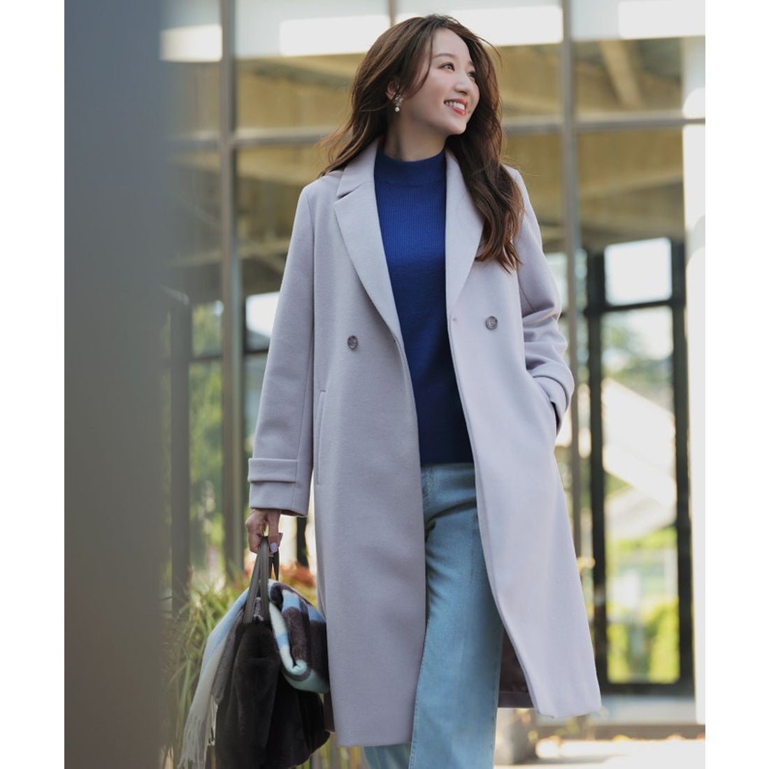 エニィスィス チイサイサイズ ANY SIS S ウールライクロング