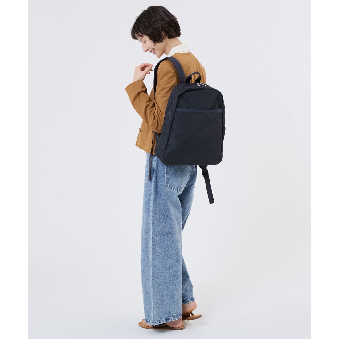 レスポートサック LeSportsac DAILY BACKPACK （ディープシーブルー
