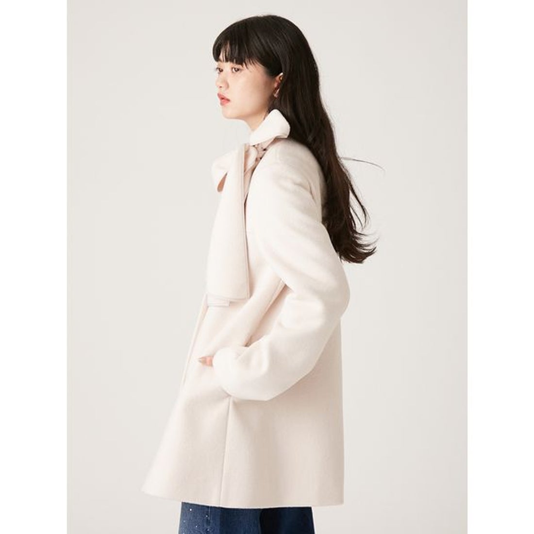 リリーブラウン LILY BROWN [L.B CANDY STOCK]Aラインビジューリボン