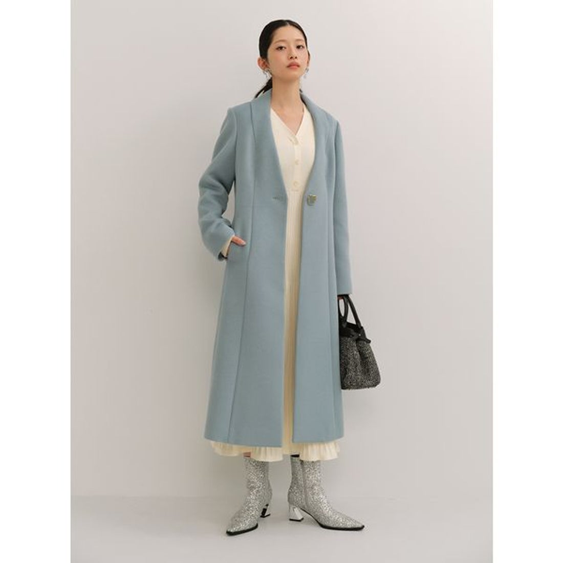 リリーブラウン LILY BROWN 【WEB限定カラー】チェスターコート （BLU