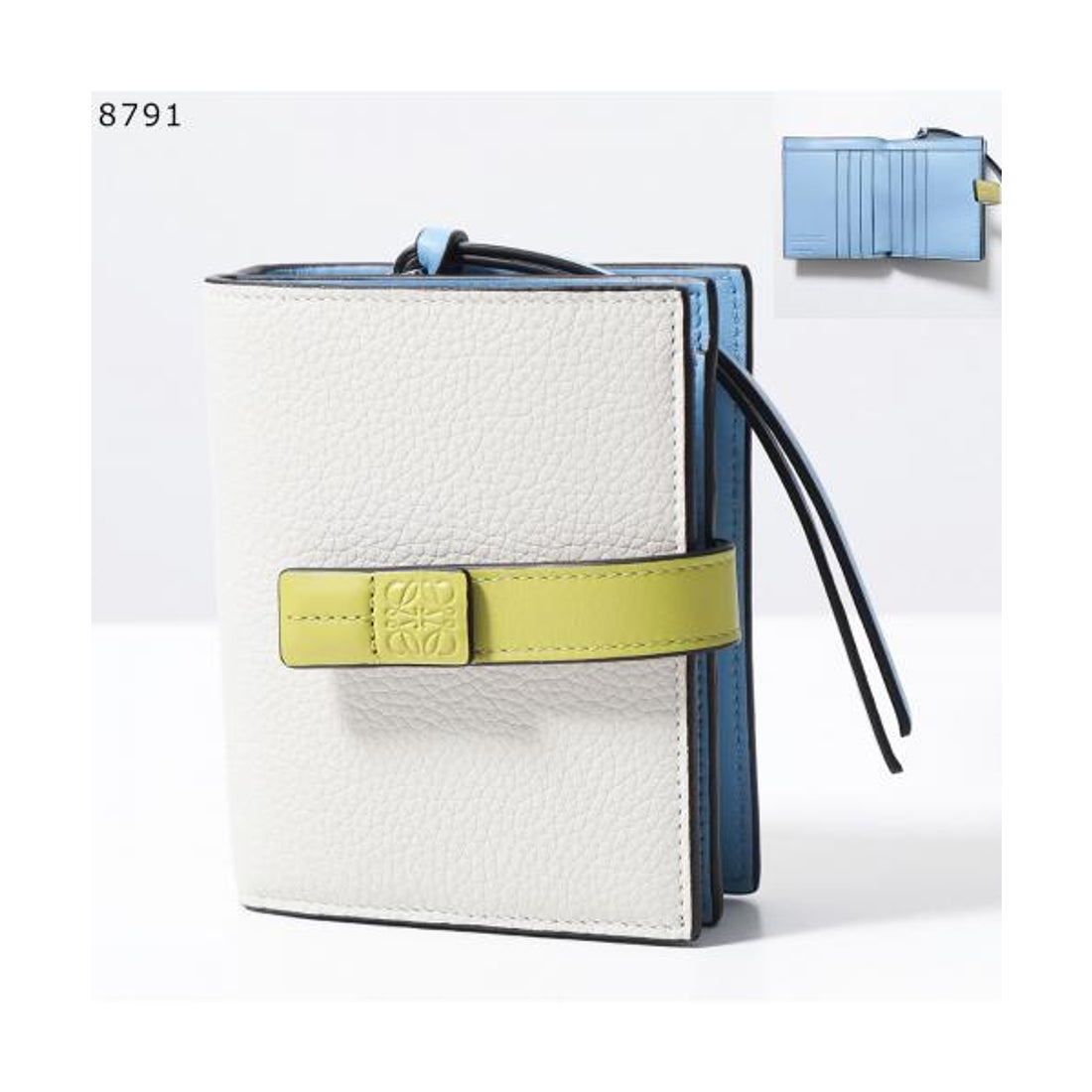 ロエベ LOEWE LOEWE 二つ折り財布 COMPACT ZIP C660Z41X （5666/SHELL