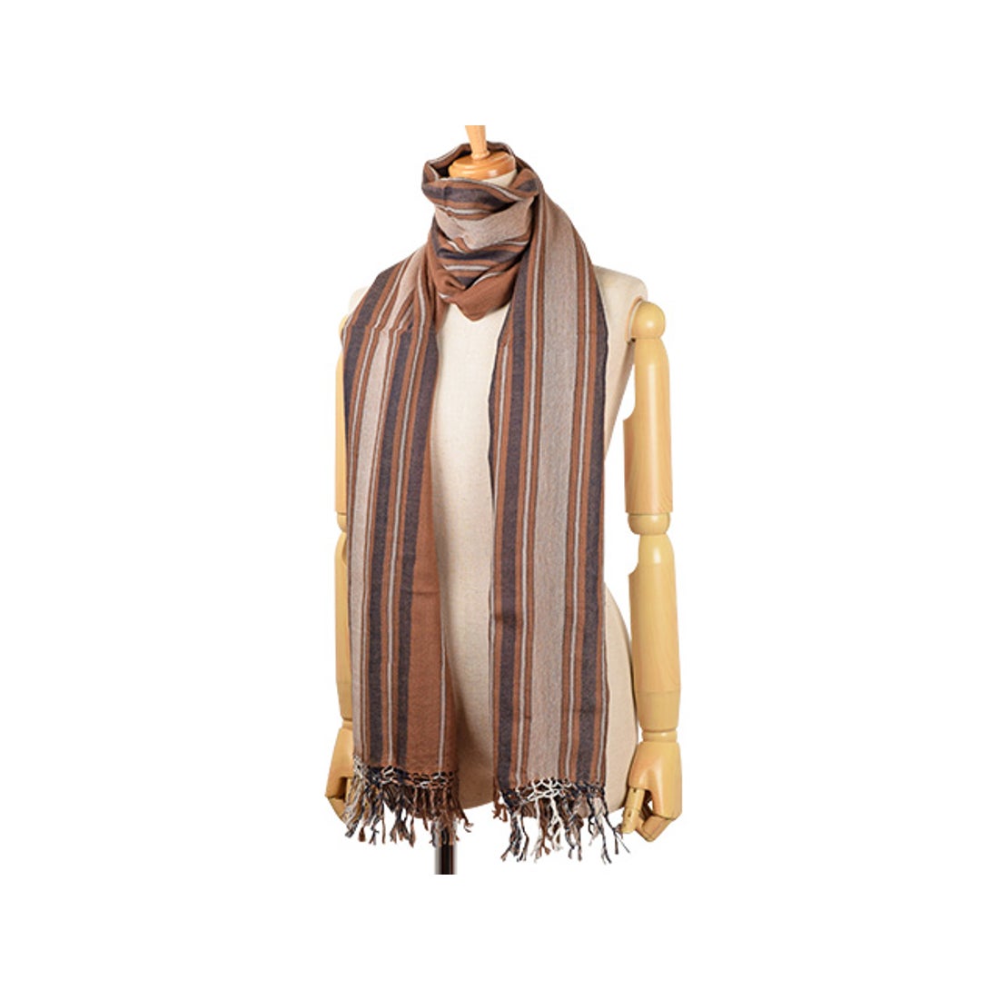 ロエベ LOEWE マフラー （ブラウン） -waja bazar - 海外ファッション