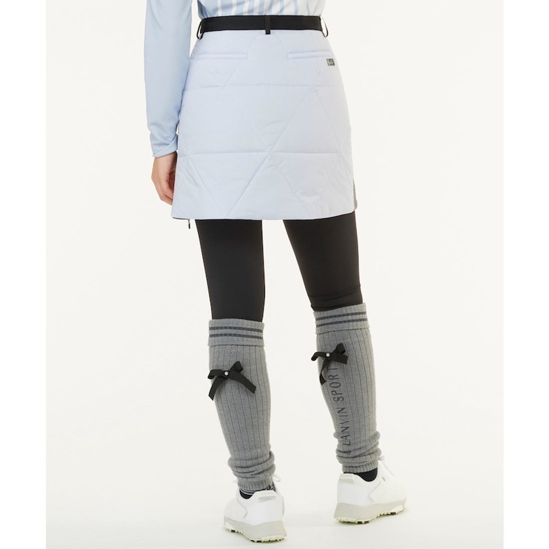 LANVIN SPORT 中わたスカート(41cm丈)【蓄熱保温裏地付き