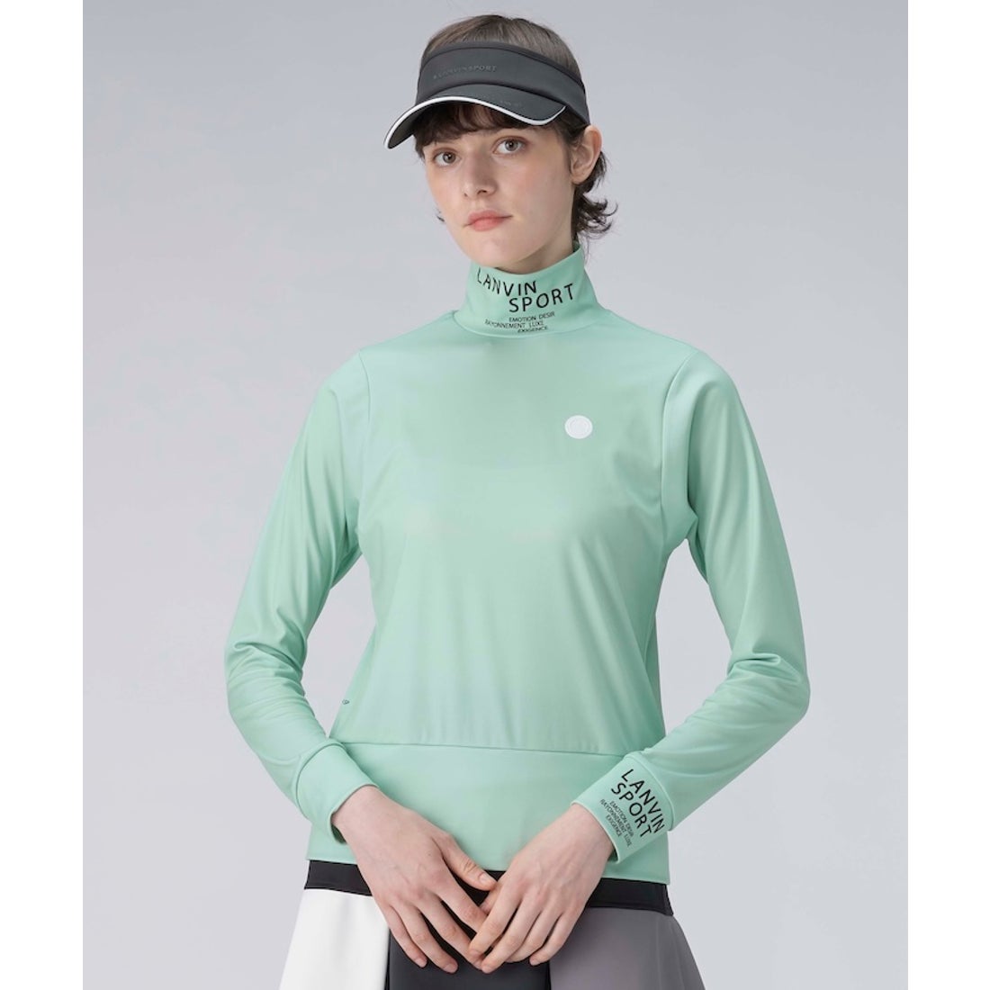 ランバン スポール LANVIN SPORT ハイネック長袖シャツ【吸汗
