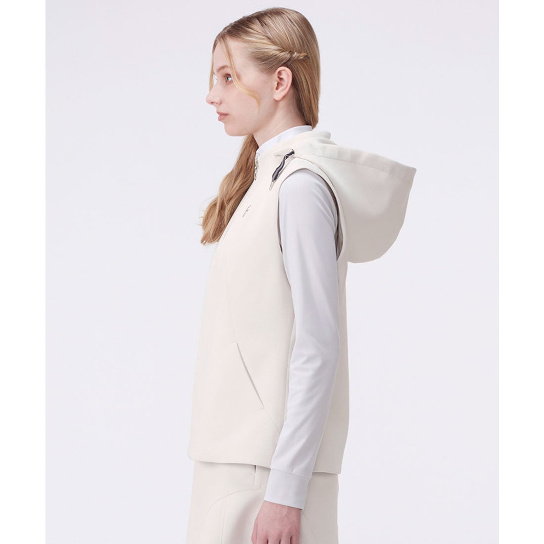 ランバン スポール LANVIN SPORT ダンボールニットアウターベスト【UV