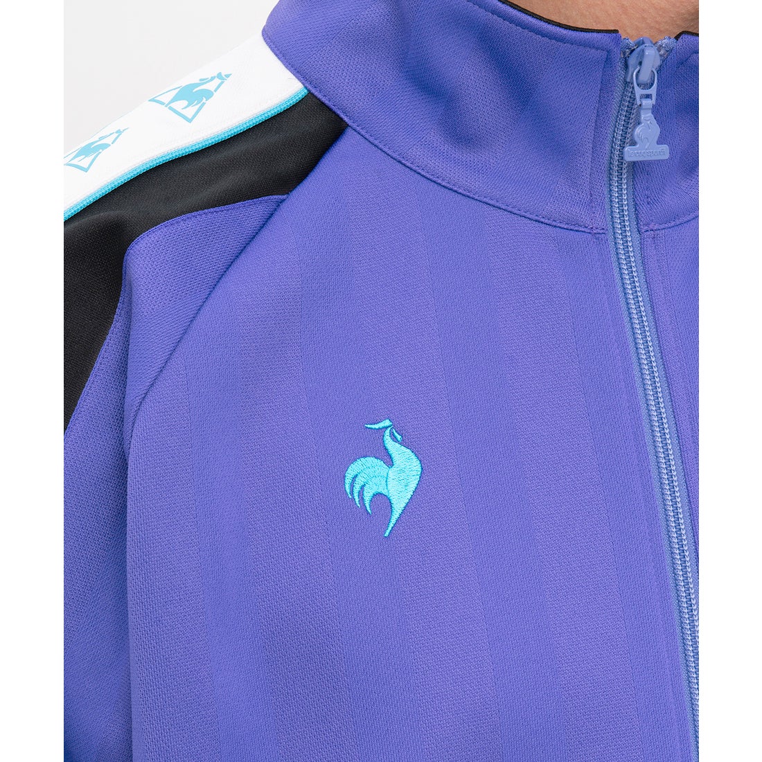 ルコックスポルティフ le coq sportif ストライプジャージジャケット