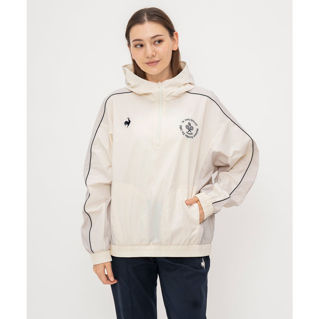 ルコックスポルティフ le coq sportif アノラックジャケット -デサント