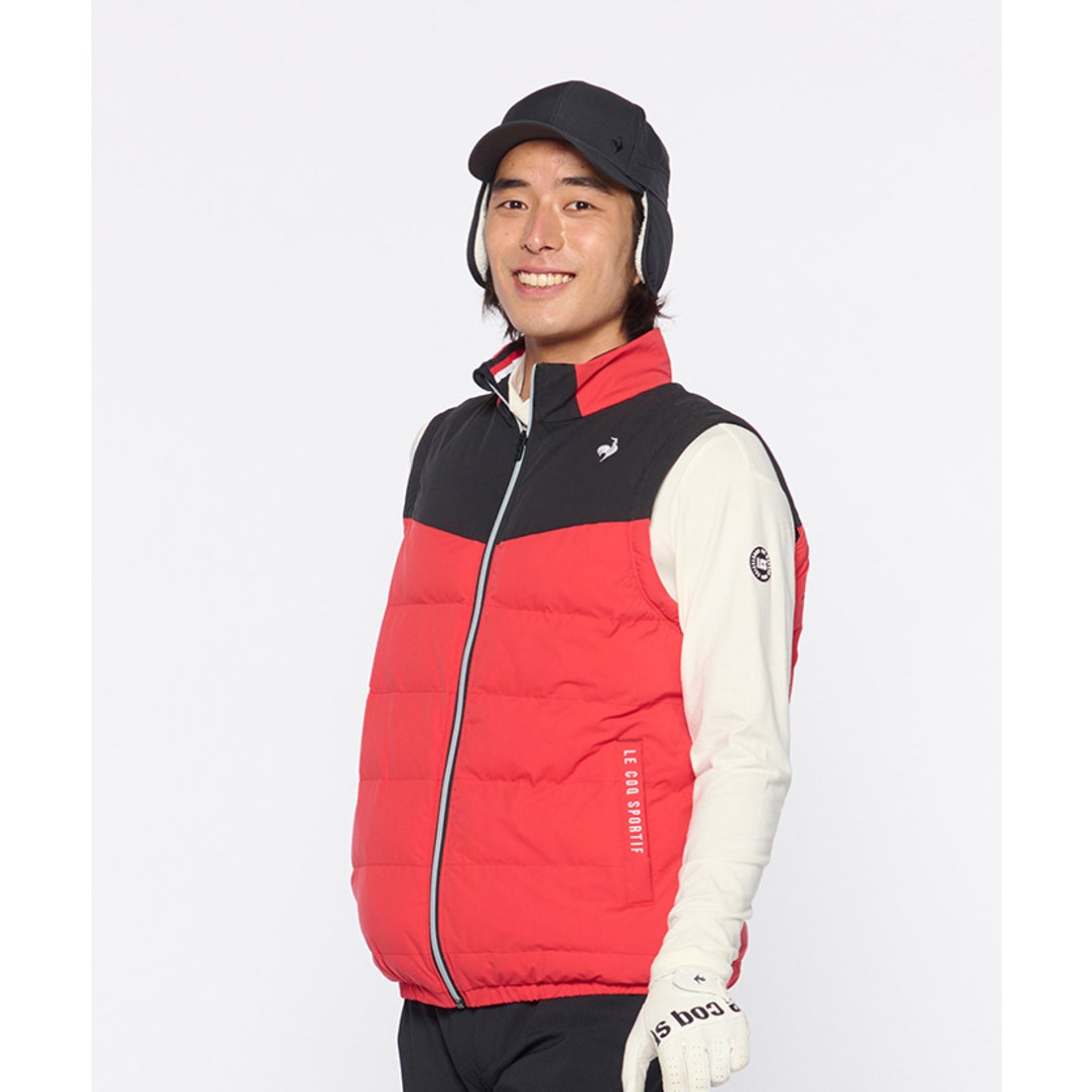 le coq sportif golf 【ストレッチフォーサー】中わたヒートナビ2WAY