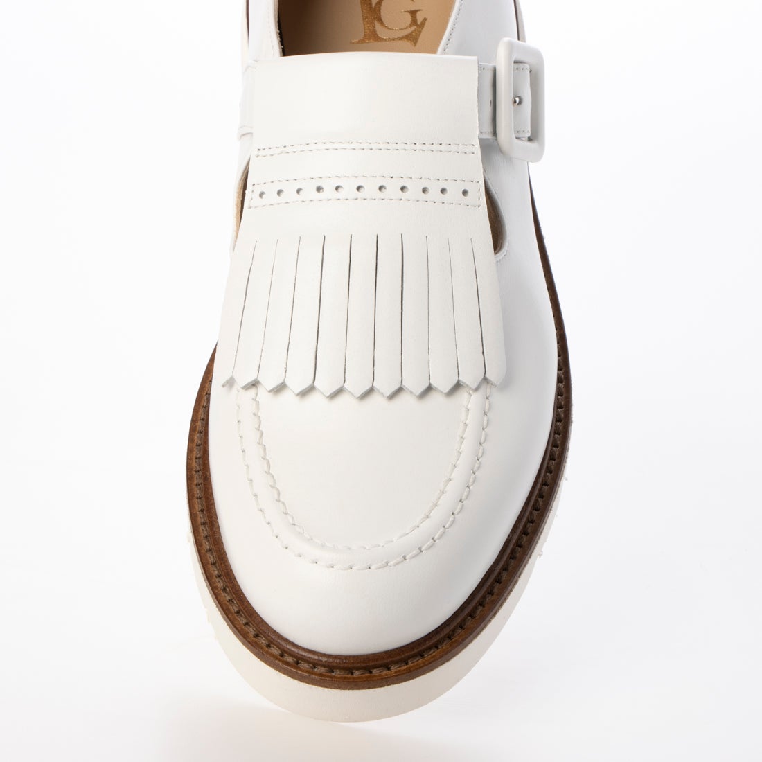 ルカ グロッシ Luca Grossi ラウンドトウキルトモカシューズ