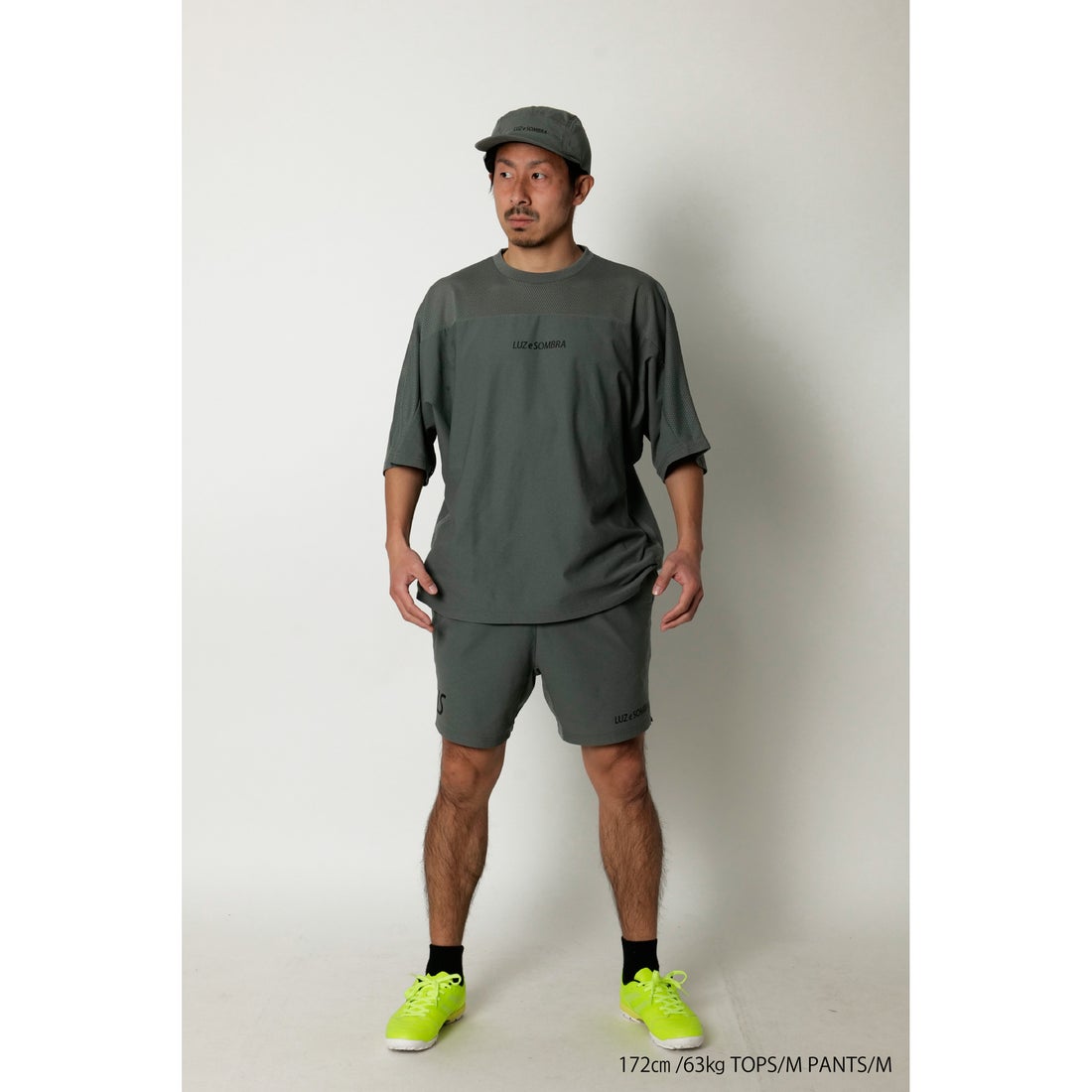 LUZeSOMBRA ナビゲーター メッシュトップ＆パンツ(モスグリーン