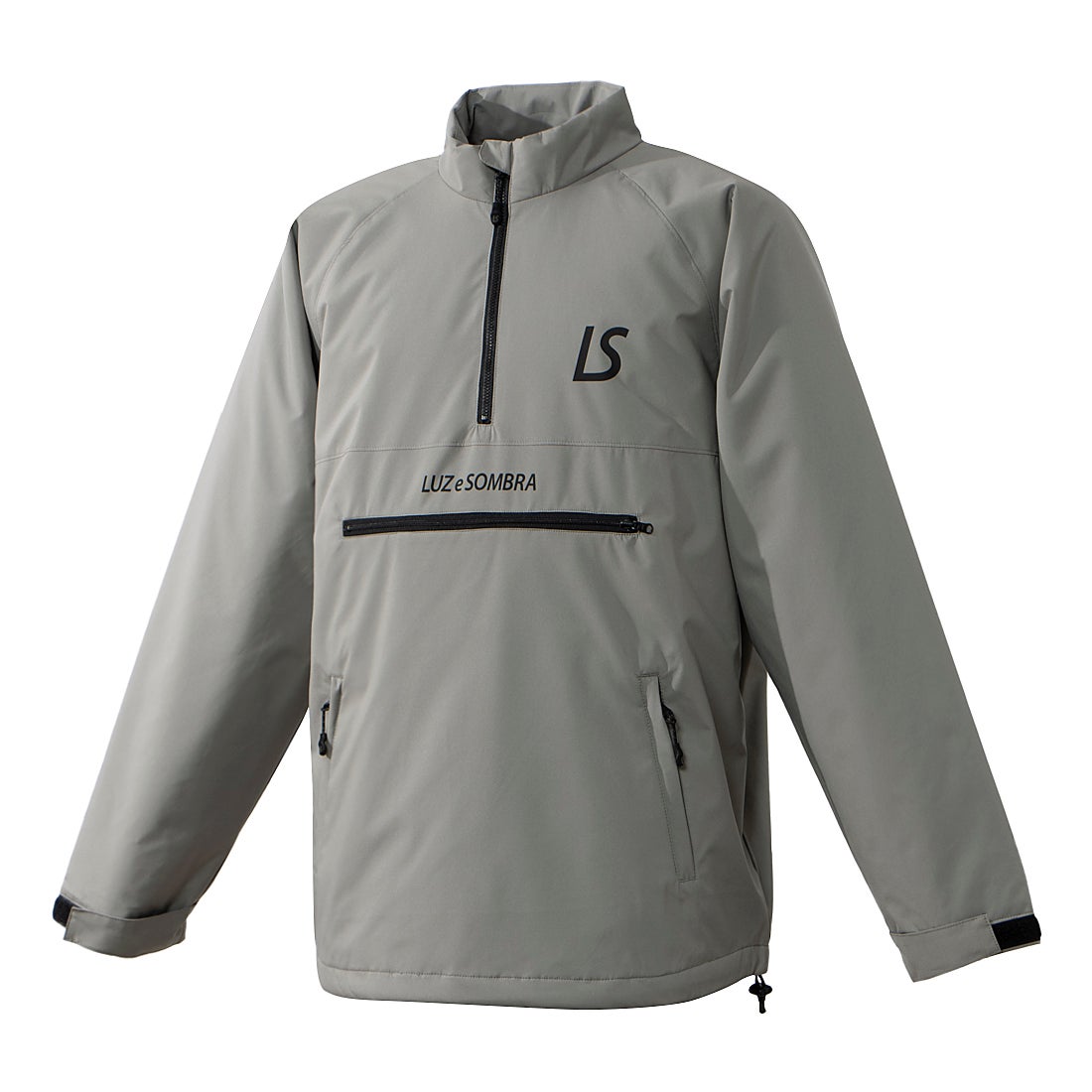 LUZeSOMBRA NAVIGATORS THERMOLITE PACKABLE HALF ZIP TOP(グレー