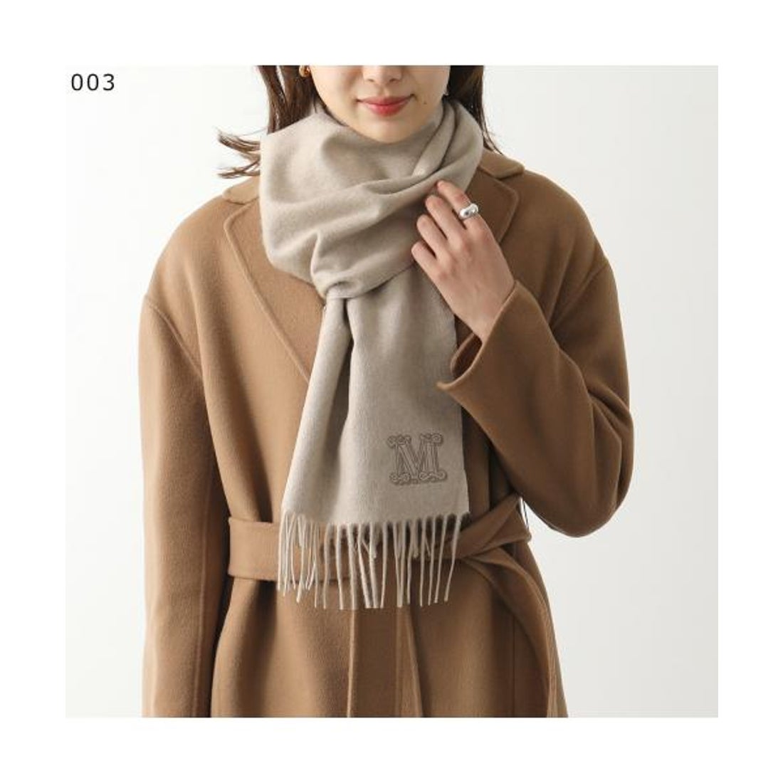 マックスマーラ Max Mara MAX MARA マフラー WSDALIA ピュア カシミヤ